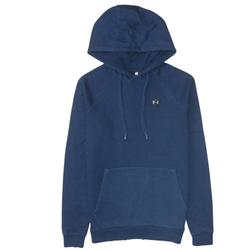 Under Armour Men's Blue Pullover Hoodie Size S Regular Fit Fleece