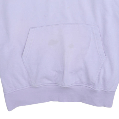 Gymshark Womens Lilac Pullover Hoodie Size M Cotton Blend