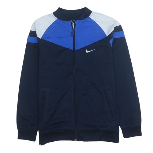 Nike Boys Navy Blue Full Zip Sweatshirt XL Teens