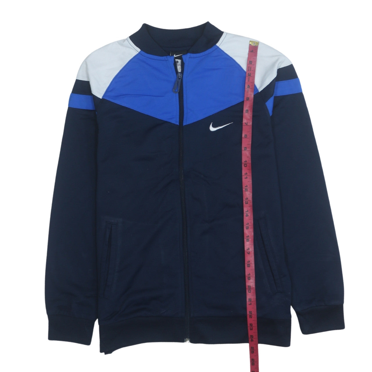 Nike Boys Navy Blue Full Zip Sweatshirt XL Teens