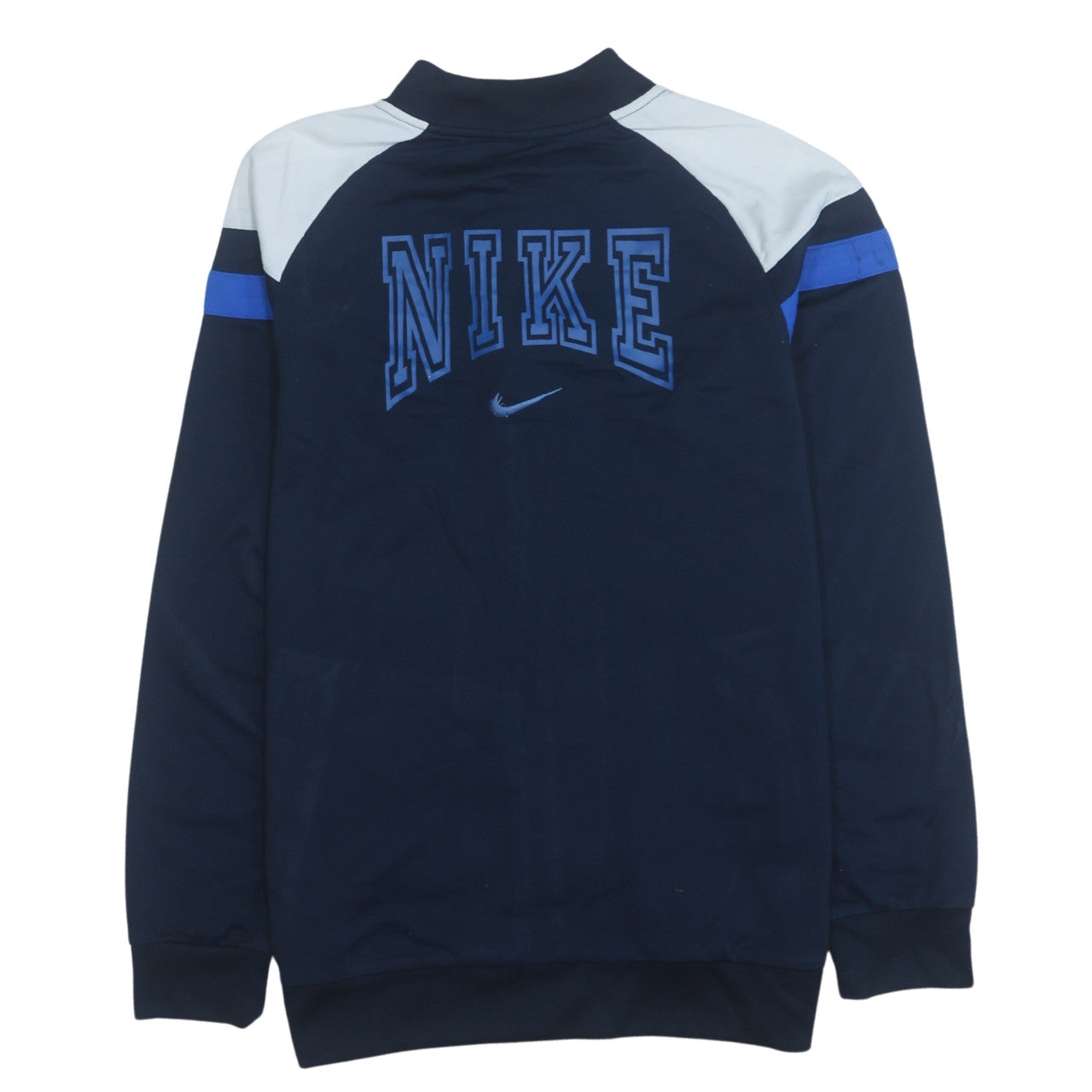 Nike Boys Navy Blue Full Zip Sweatshirt XL Teens