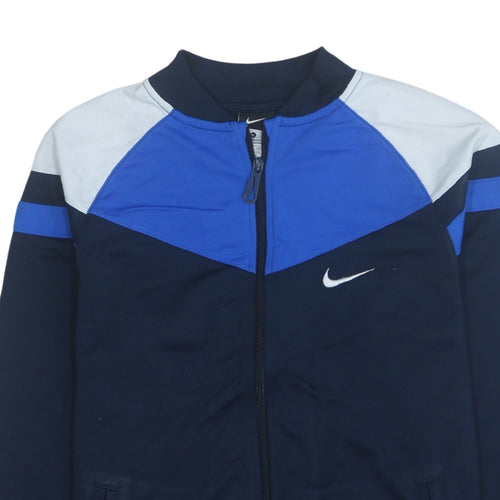 Nike Boys Navy Blue Full Zip Sweatshirt XL Teens