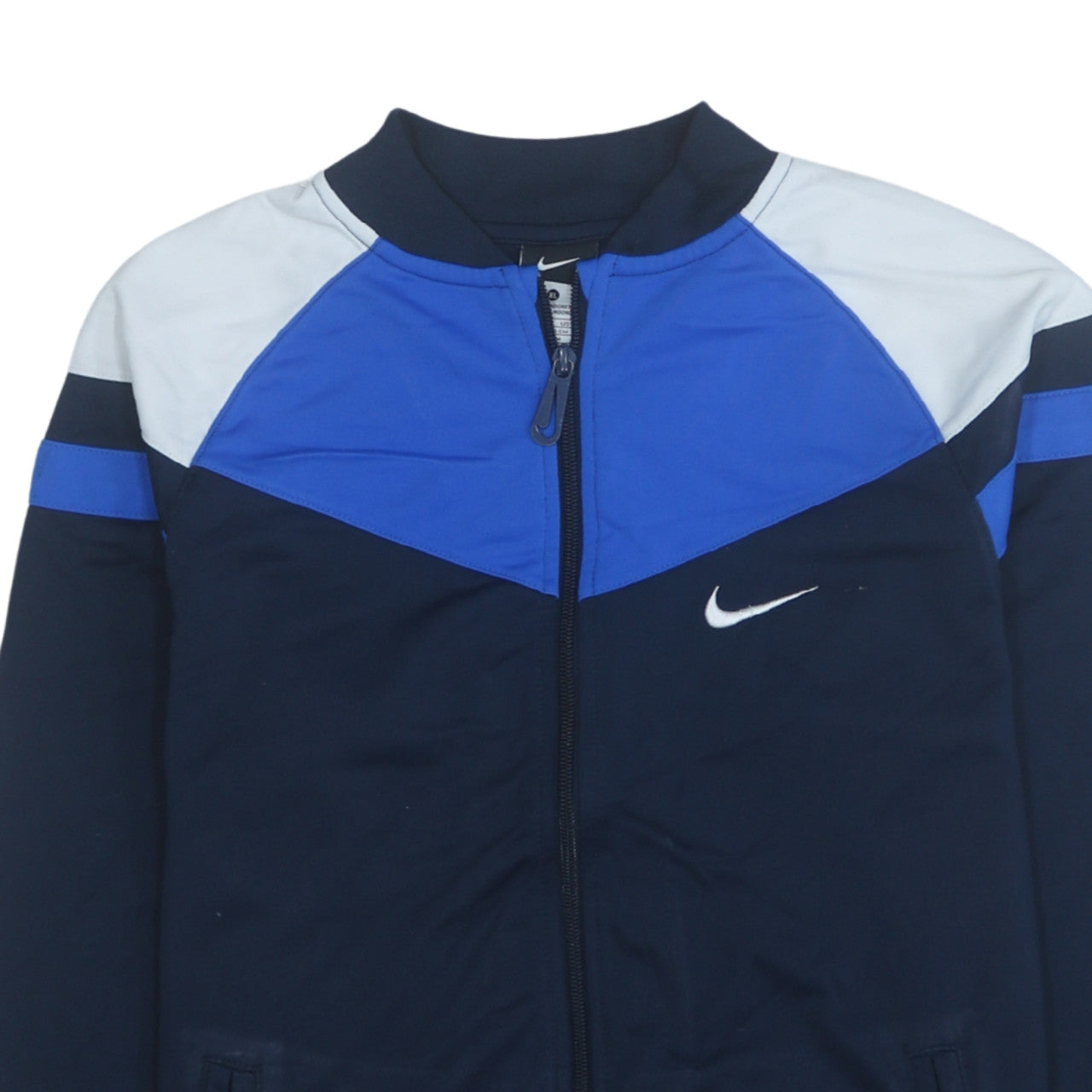 Nike Boys Navy Blue Full Zip Sweatshirt XL Teens