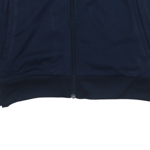 Nike Boys Navy Blue Full Zip Sweatshirt XL Teens