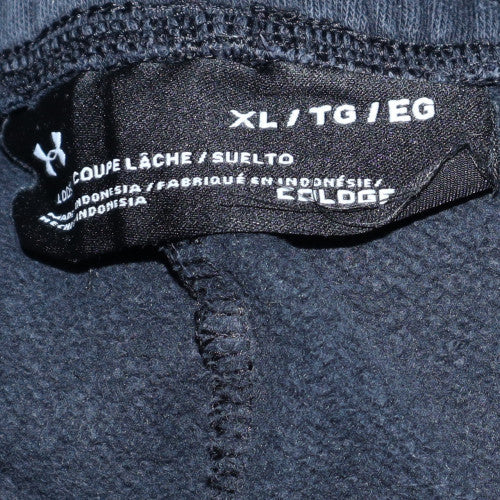 Under Armour Men’s Black XL Jogger Trousers Fleece Relaxed Fit