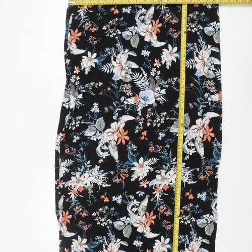 Marks and Spencer Women's Multicoloured Floral Slip Dress Size 16