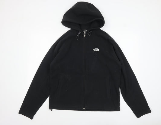 The North Face Men's Black Full Zip Fleece Hoodie Size S