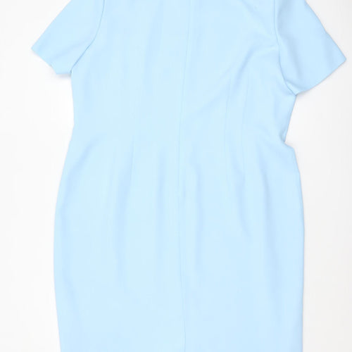 Condici Women Blue Sheath Knee Length Dress Size 20 Formal Wedding