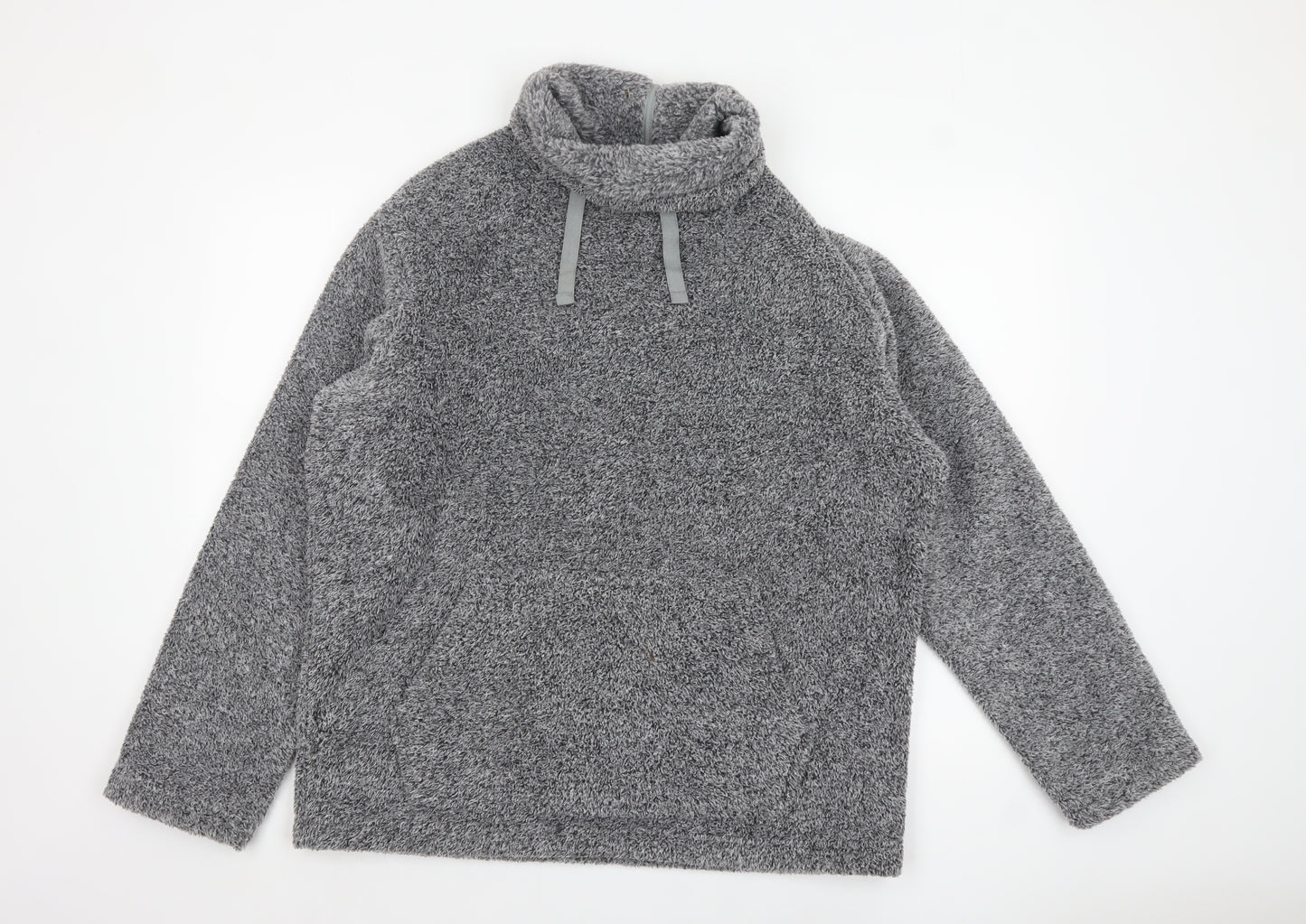 Marks and Spencer North Coast Men's Grey Fleece Pullover Sweatshirt L