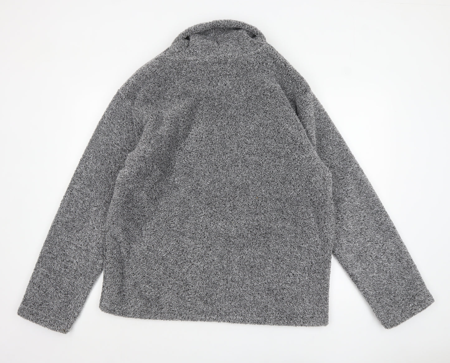 Marks and Spencer North Coast Men's Grey Fleece Pullover Sweatshirt L