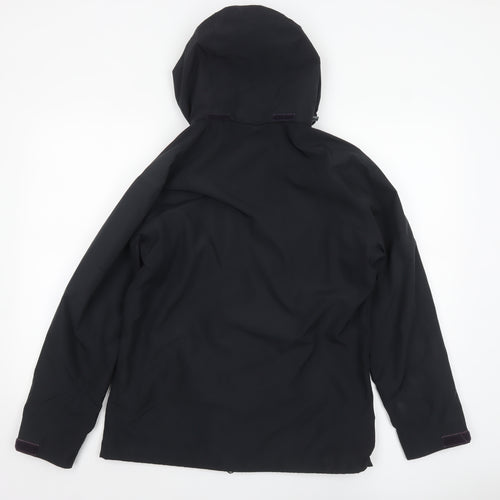 Rohan Women's Black Waterproof Hooded Cloudbase Jacket Size S