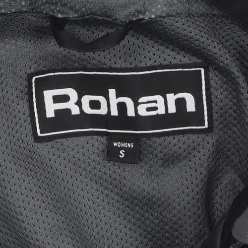 Rohan Women's Black Waterproof Hooded Cloudbase Jacket Size S