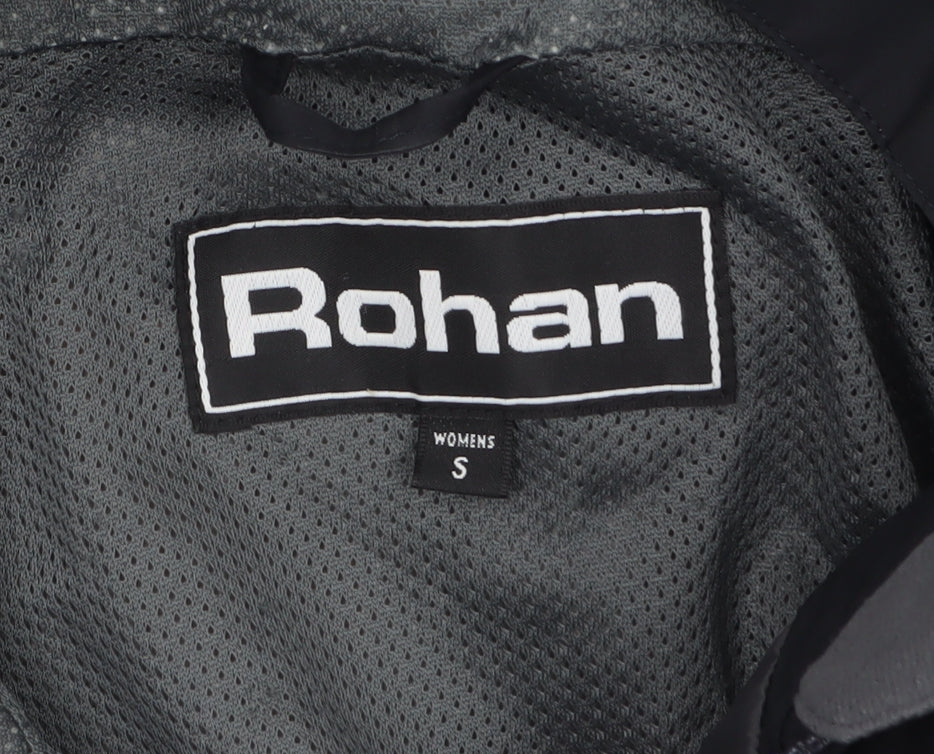 Rohan Women's Black Waterproof Hooded Cloudbase Jacket Size S
