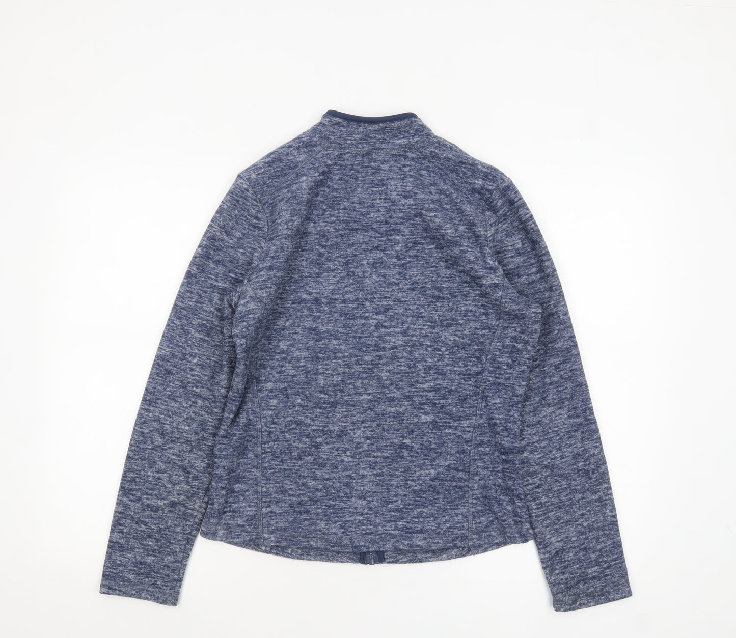 Tu Women Blue Full Zip Lightweight Jacket Size L