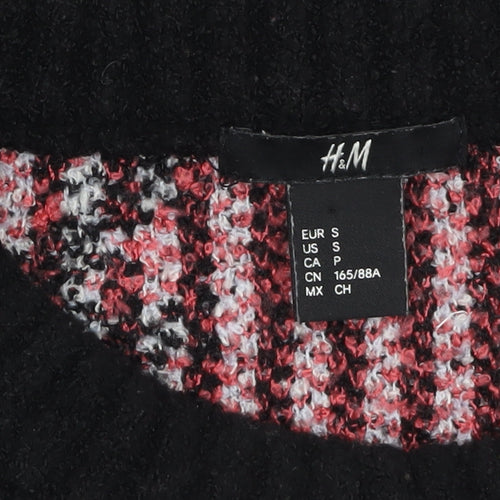 H&M Women’s Multicoloured Floral Knit Jumper Size 10
