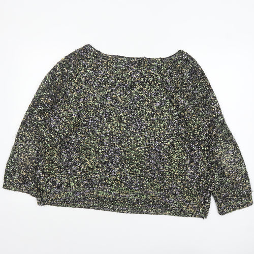 Izabel London Women’s Multicoloured Knit Pullover Jumper Size 12