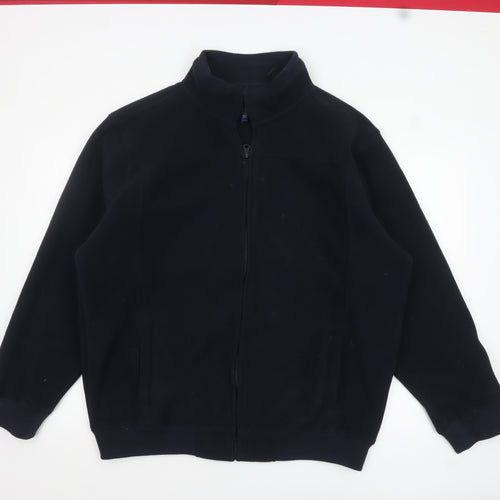 Premier Man Men's Blue XL Fleece Full Zip Jacket
