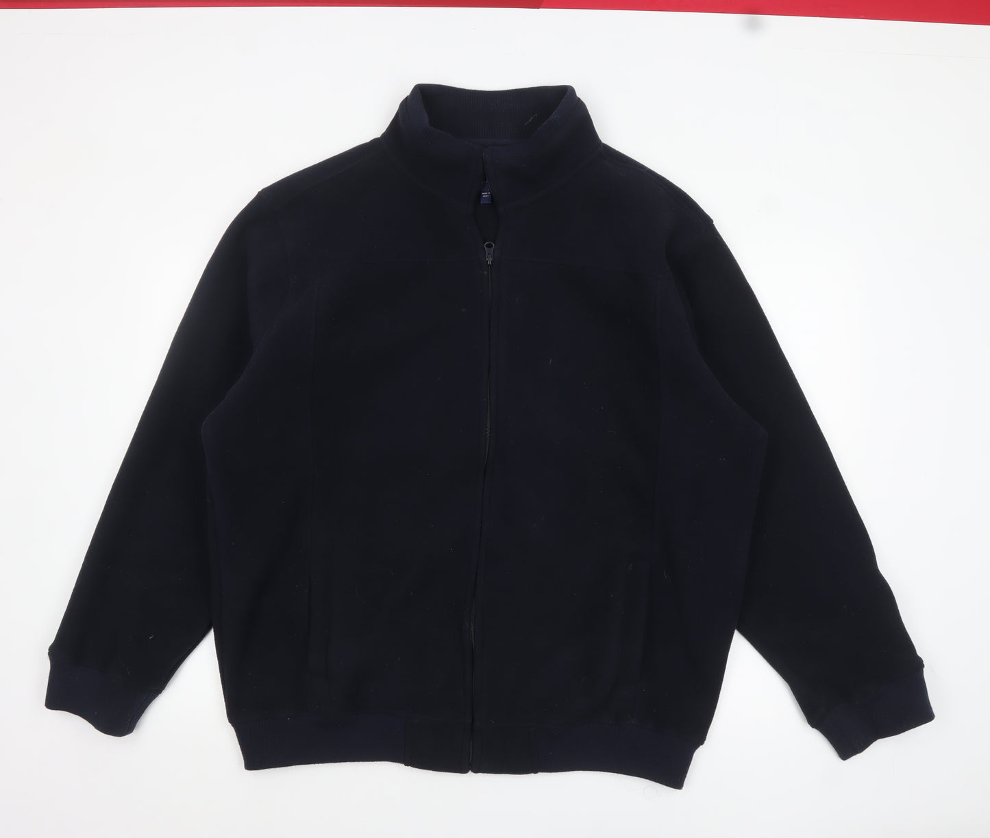 Premier Man Men's Blue XL Fleece Full Zip Jacket