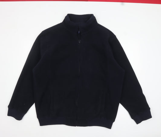 Premier Man Men's Blue XL Fleece Full Zip Jacket