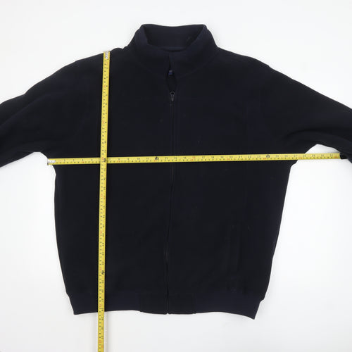 Premier Man Men's Blue XL Fleece Full Zip Jacket