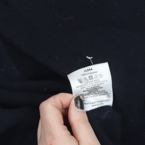Premier Man Men's Blue XL Fleece Full Zip Jacket