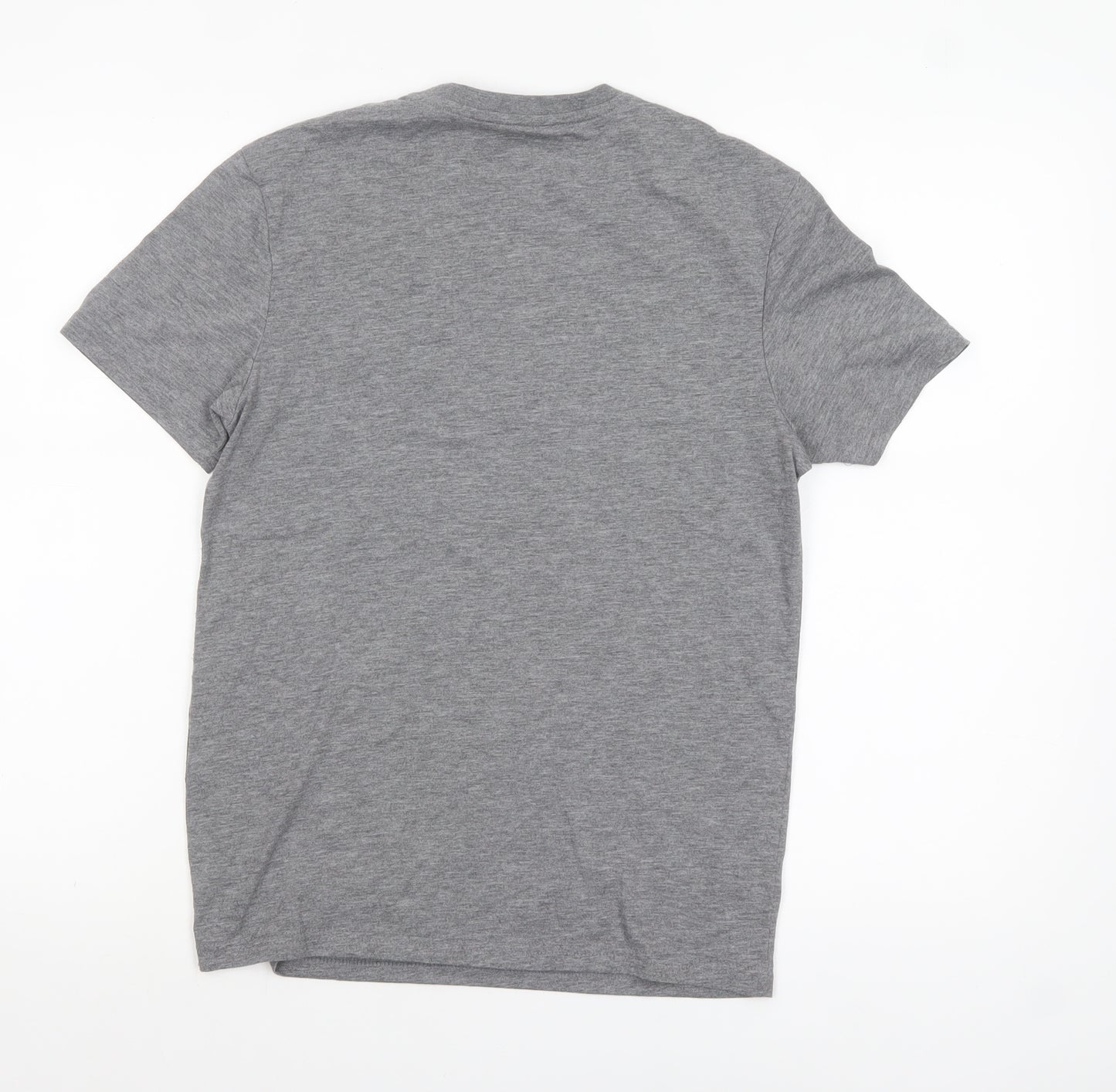 Lyle & Scott Men's Grey XS Crew Neck Cotton Blend T-Shirt