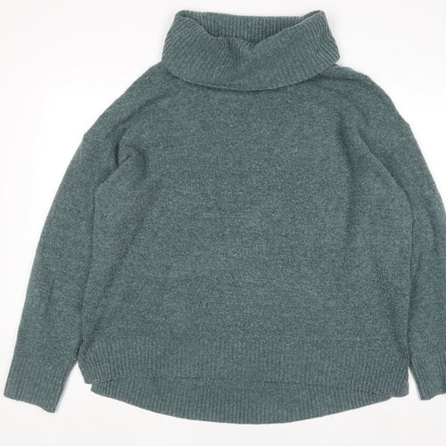 Old Navy Women’s Green Roll Neck Knit Jumper XL Tall