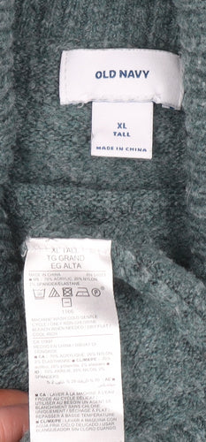 Old Navy Women’s Green Roll Neck Knit Jumper XL Tall