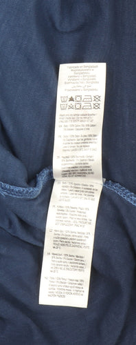 F&F Men’s Blue Aloha Graphic T-Shirt XL Cotton Summer Top