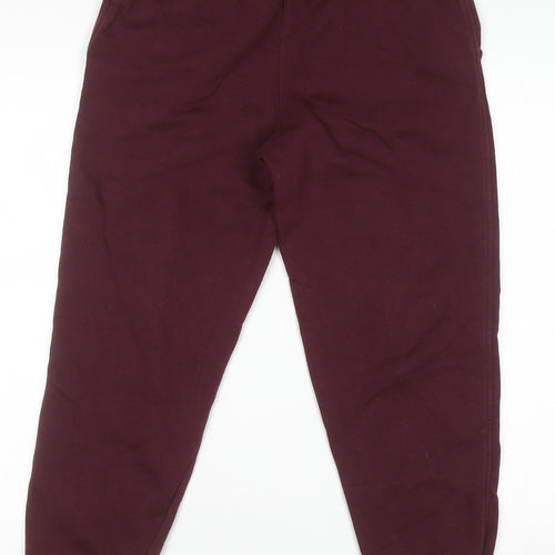 Nike Girls Red Fleece Jogger Sweatpants 14 Years Comfortable Activewear