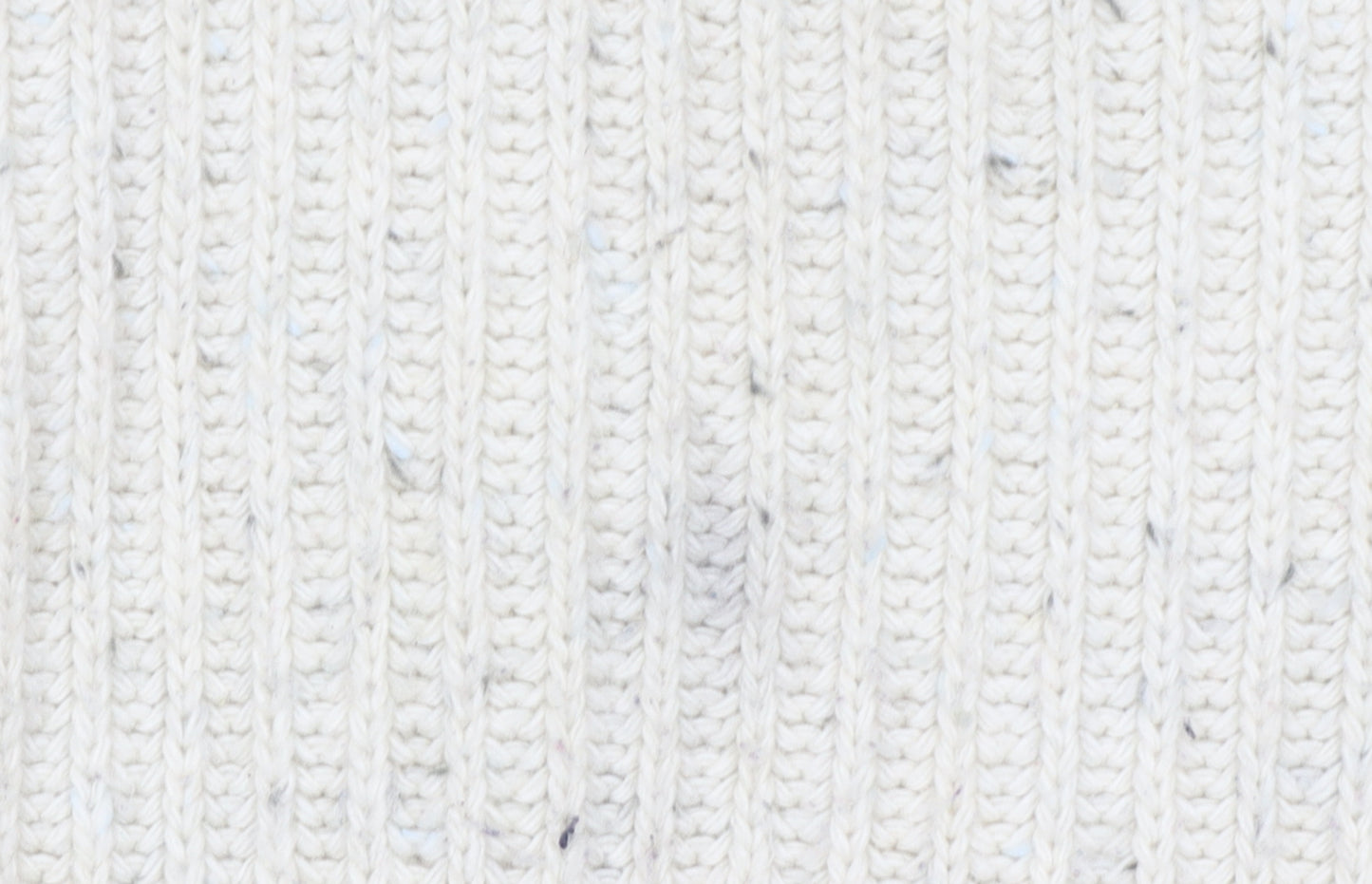 Silence + Noise Womens Ivory Roll Neck Chunky Knit Jumper Size S