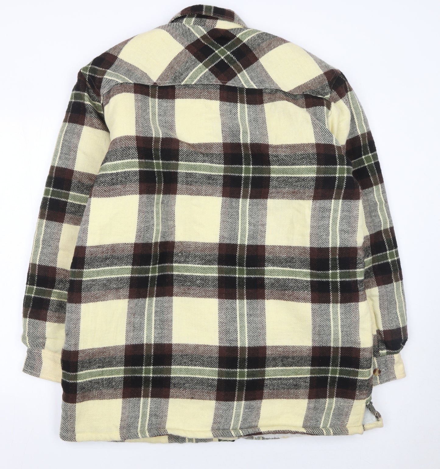 Fred Seigle Womens Multicoloured Check Padded Flannel Shirt Jacket L