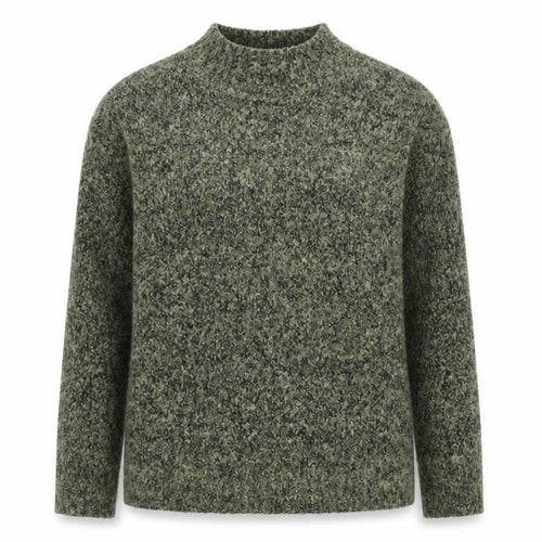 Matalan Women's Green Mock Neck Pullover Jumper Size M