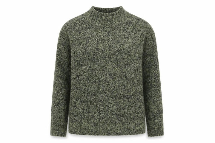 Matalan Women's Green Mock Neck Pullover Jumper Size M