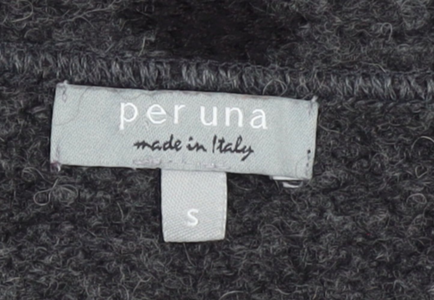 Marks and Spencer Per Una Women’s Grey Wool Blend Cowl Neck Cardigan Size S