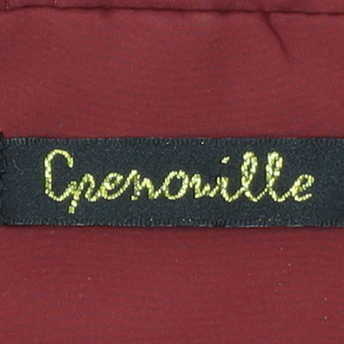 Grenouille Women's Red Quilted Lined Sleeveless Waistcoat Size 10