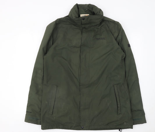 Regatta Men's Green Waterproof L Parka Jacket Outdoor Hiking