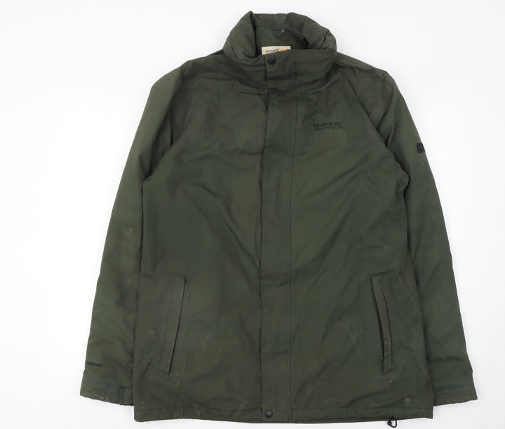 Regatta Men's Green Waterproof L Parka Jacket Outdoor Hiking