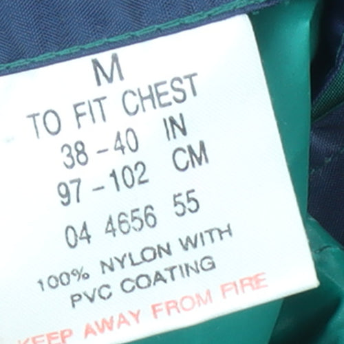 Peter Storm Men’s Green Waterproof Rain Jacket M 38in Hiking Outdoor