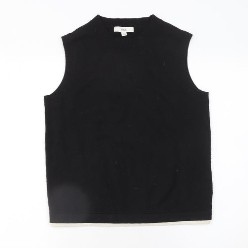 Marks and Spencer Women's Black Sleeveless Knit Vest Medium