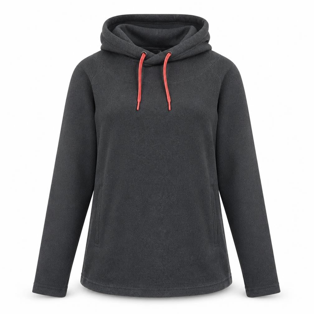 Ayacucho Women’s Dark Grey Fleece Pullover Hoodie XS
