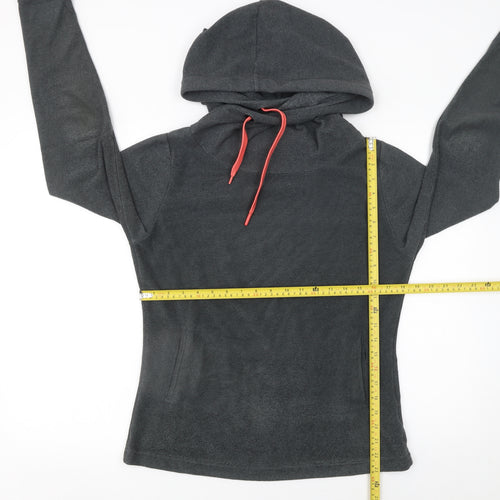 Ayacucho Women’s Dark Grey Fleece Pullover Hoodie XS
