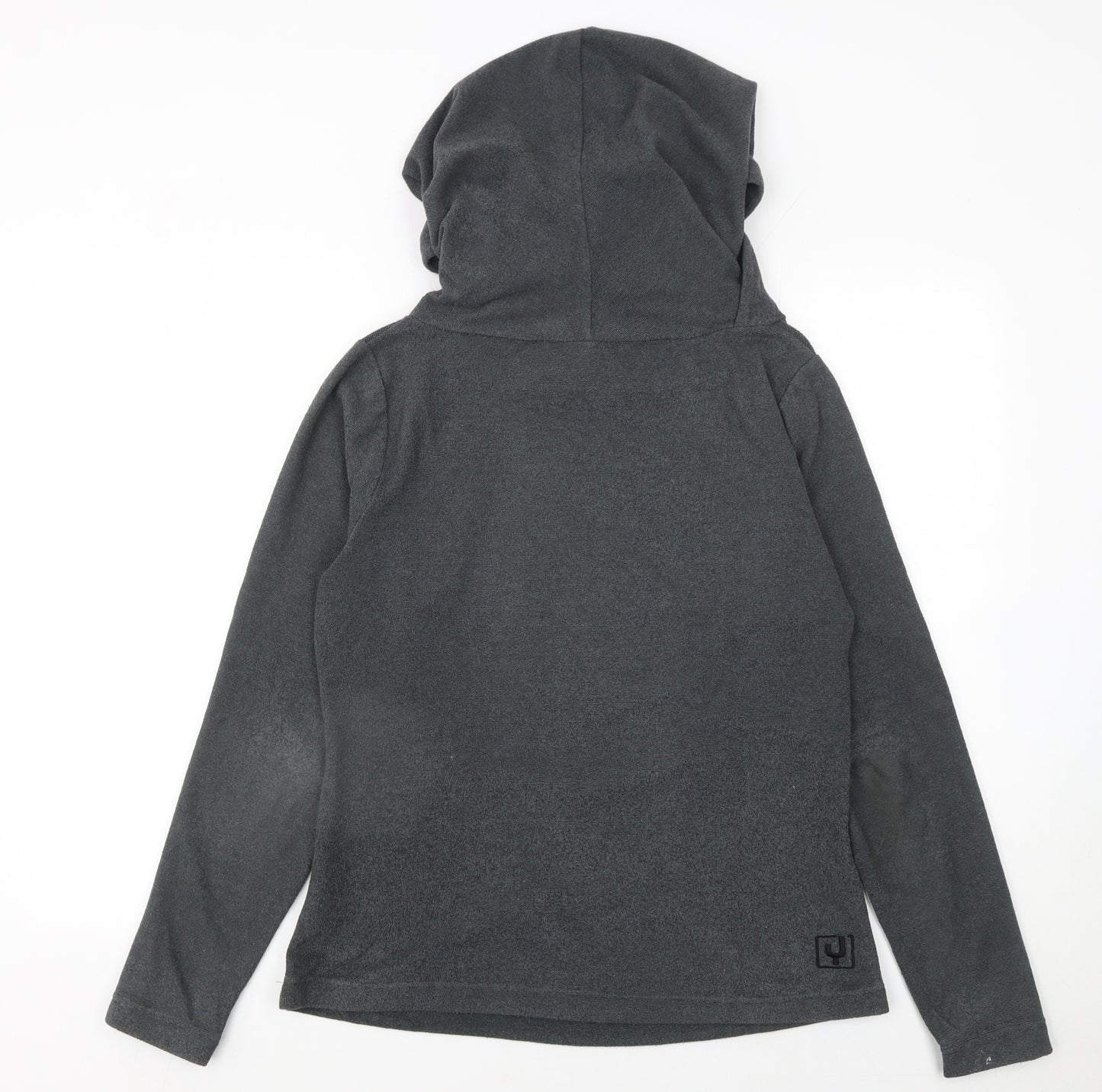 Ayacucho Women’s Dark Grey Fleece Pullover Hoodie XS