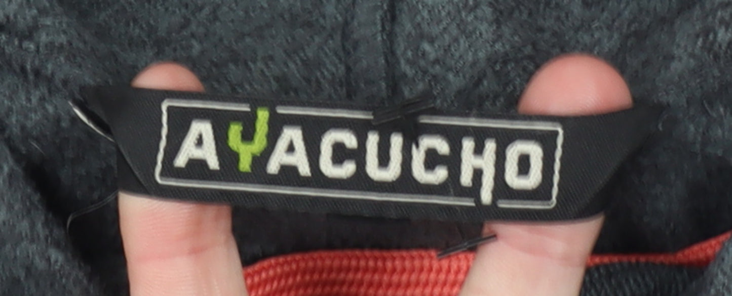 Ayacucho Women’s Dark Grey Fleece Pullover Hoodie XS