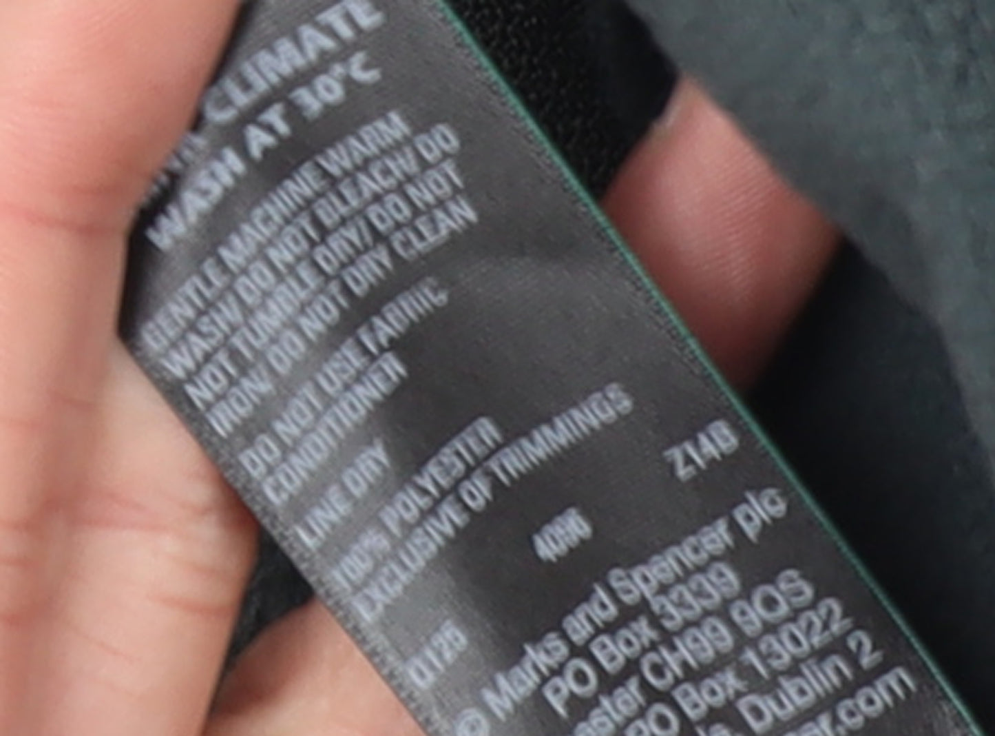 Marks and Spencer Men's Green Fleece Full Zip Jacket Size L 44in