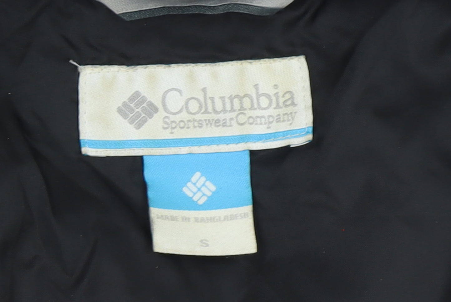 Columbia Women's Black Puffer Jacket S Cropped Winter Coat