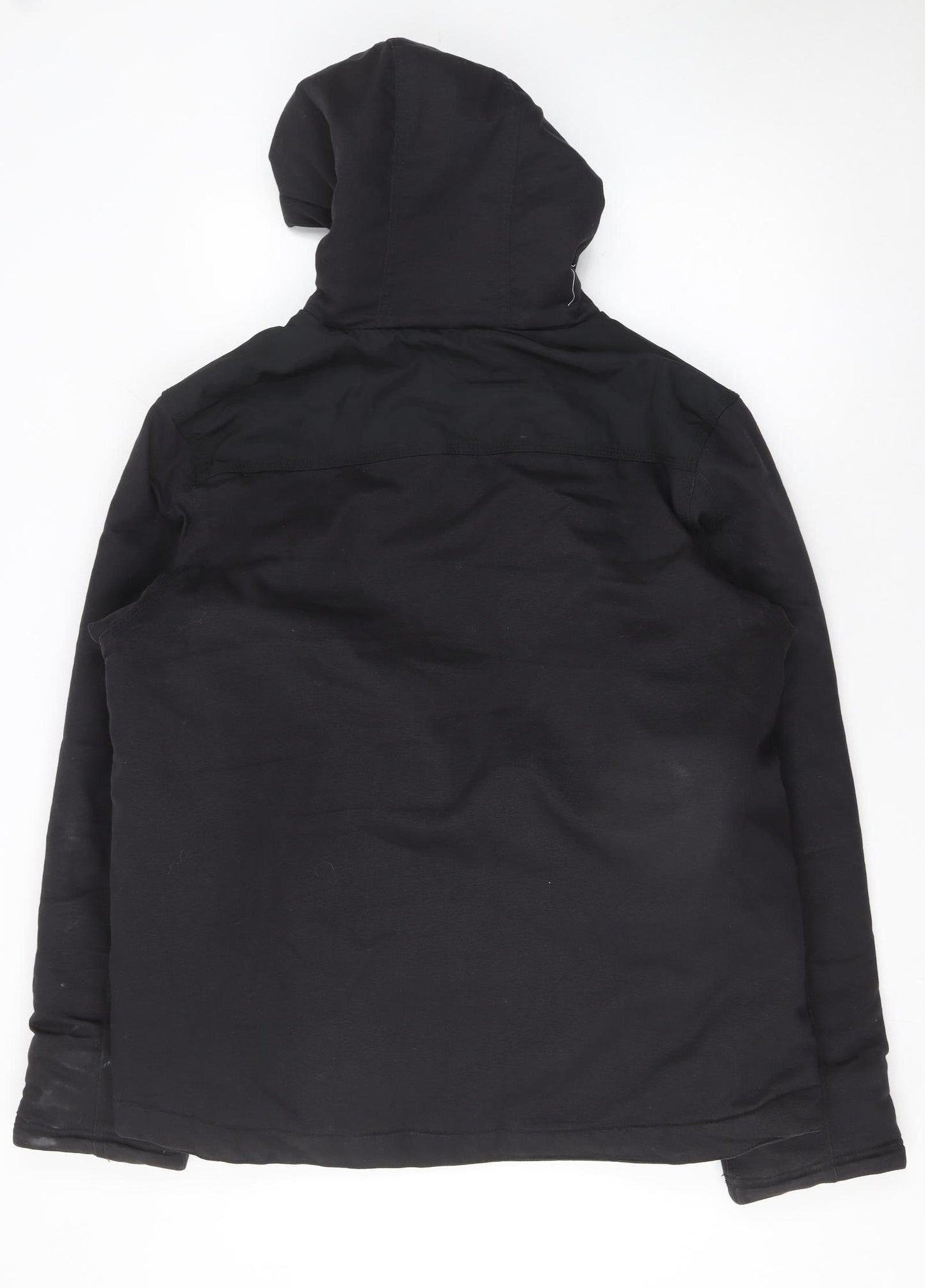 Dickies Men's Black L Hooded Insulated Work Parka Jacket