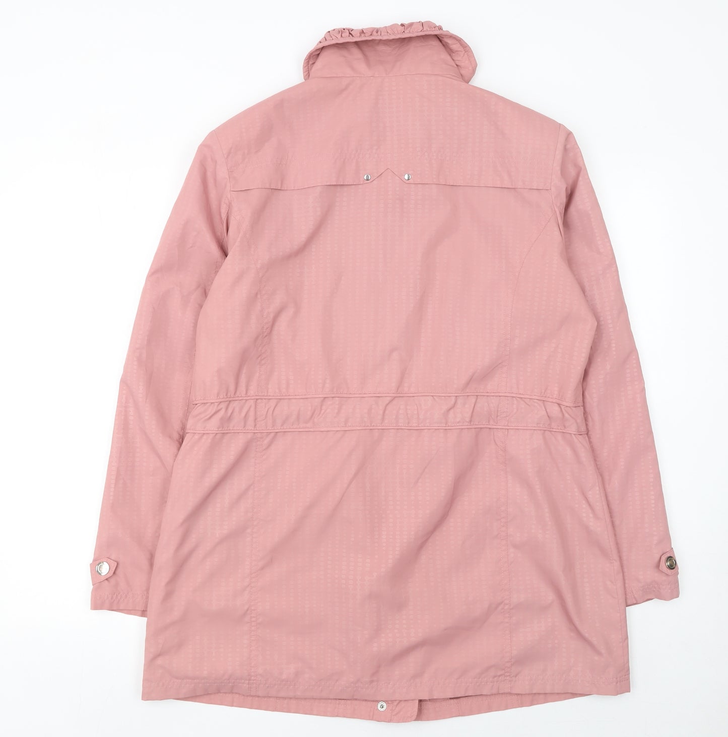 Isle Collection Womens Pink Size 14 Lightweight Parka Jacket