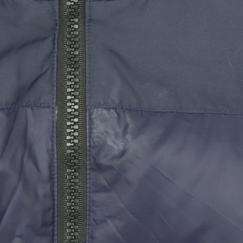 Ralph Lauren Womens Blue Puffer Jacket Size S Winter Down Coat