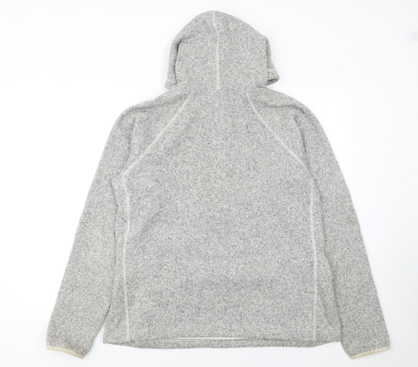 The North Face Women's Grey XL 1/2 Zip Hooded Fleece Sweatshirt